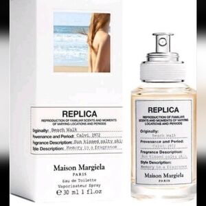 Maison Margiela Replica *Beach Walk* Perfume Set Spray 1oz and Refill 3.4oz NEW